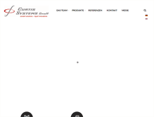 Tablet Screenshot of curtis-systems.de